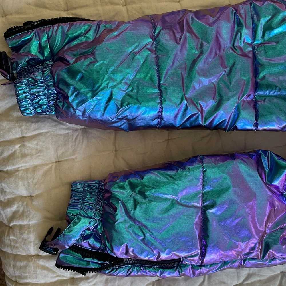 Dolls Kill Hologram snow suit - Picture 3 of 4